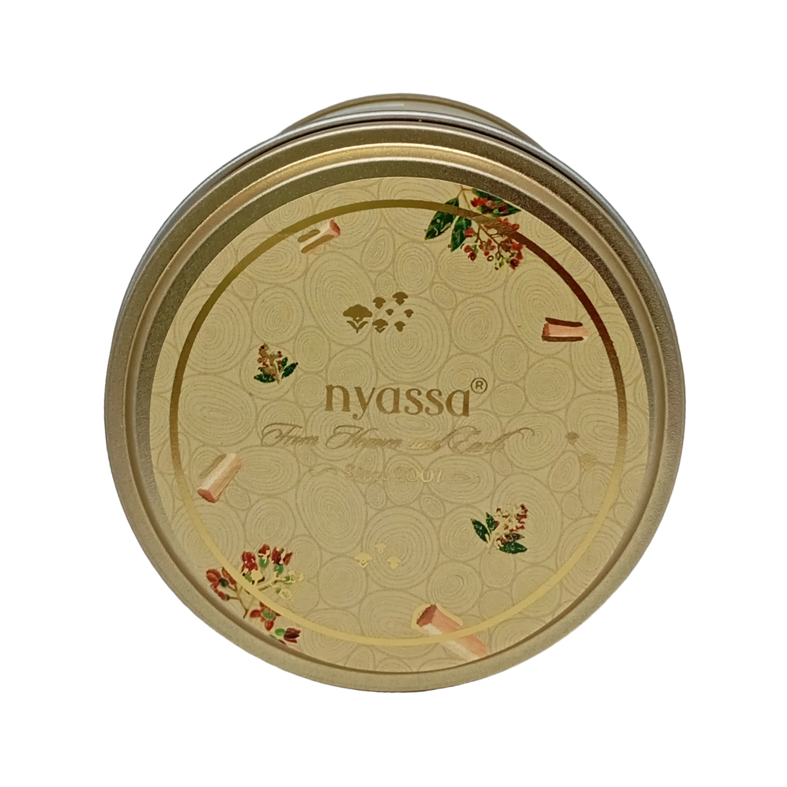 Sandalwood Incense Cone in Tin Box 100gm (Approx. 40 Cones)