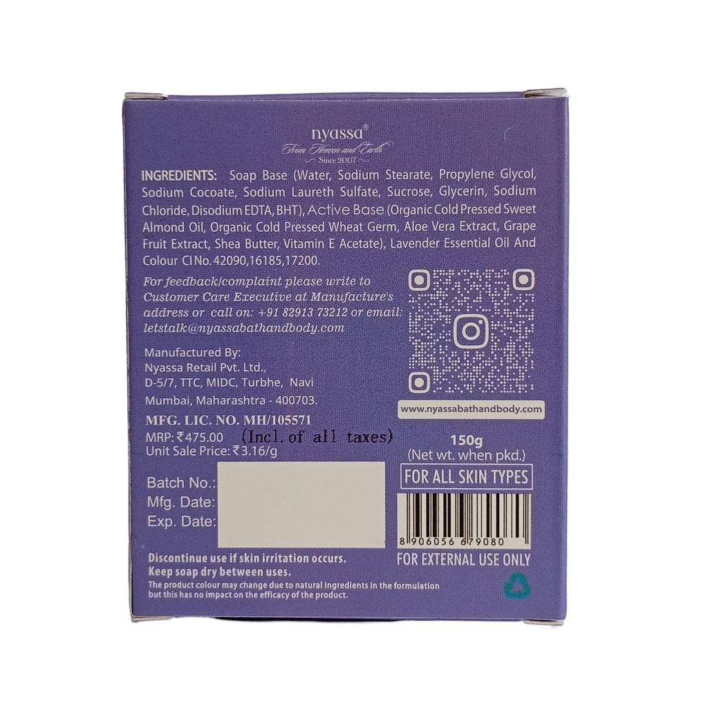 French Lavender Handmade Soap 150gm