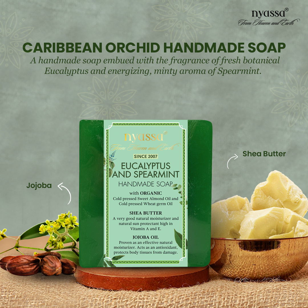 Eucalyptus & Spearmint Handmade Soap 150gms