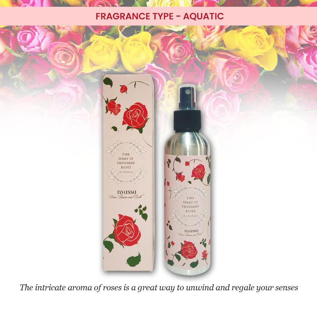 Like A Fine Spray Of Thousand Roses Air Perfume 180ml - Nyassa