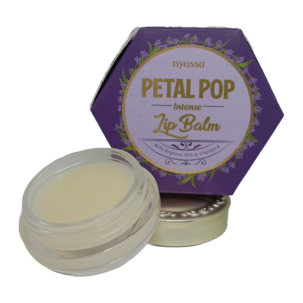 Petal Pop Intense lip balm with organic oil and vitamin E - 6gm