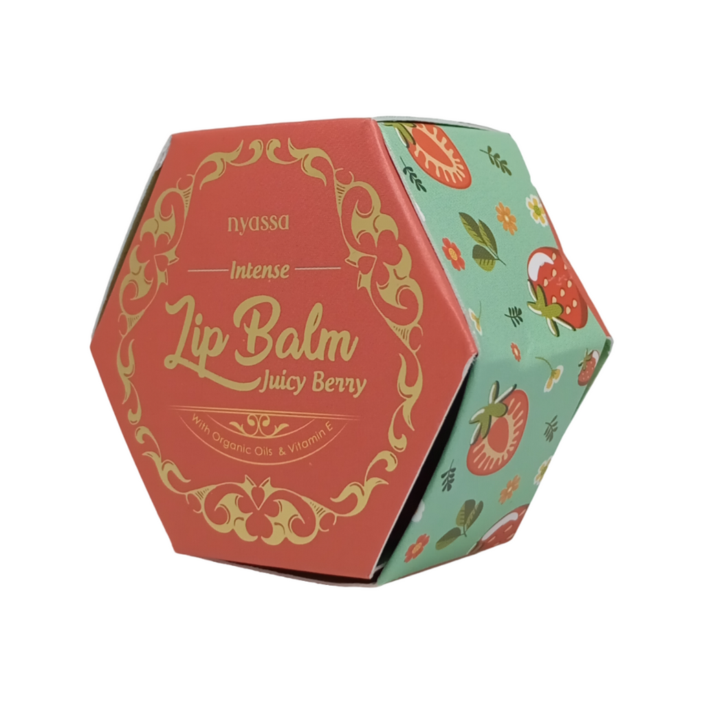 Juicy Berry Intense lip balm with organic oil and vitamin E - 6gm