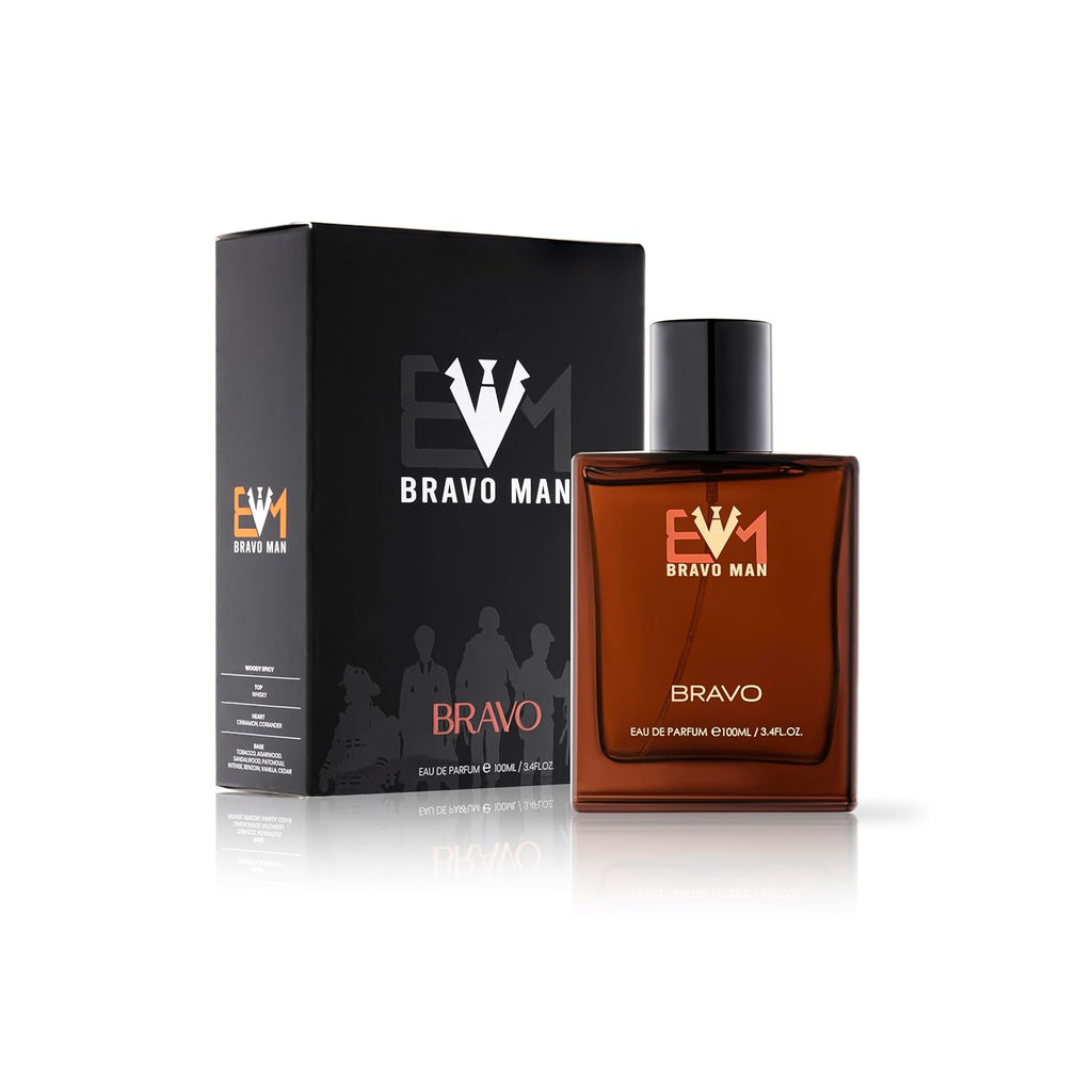 The BRAVOMAN - BRAVO Best Long Lasting Perfumes Online in India for Men