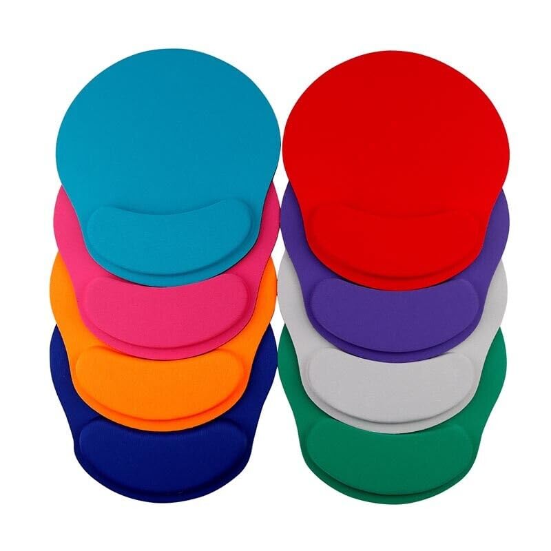 Mouse Pad with Gel Wrist Rest - Non-Slip