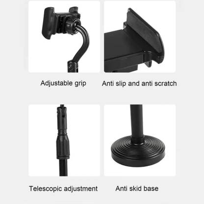 Adjustable Mobile Stand Desktop Mobile Holder for Online Classes Video Recording