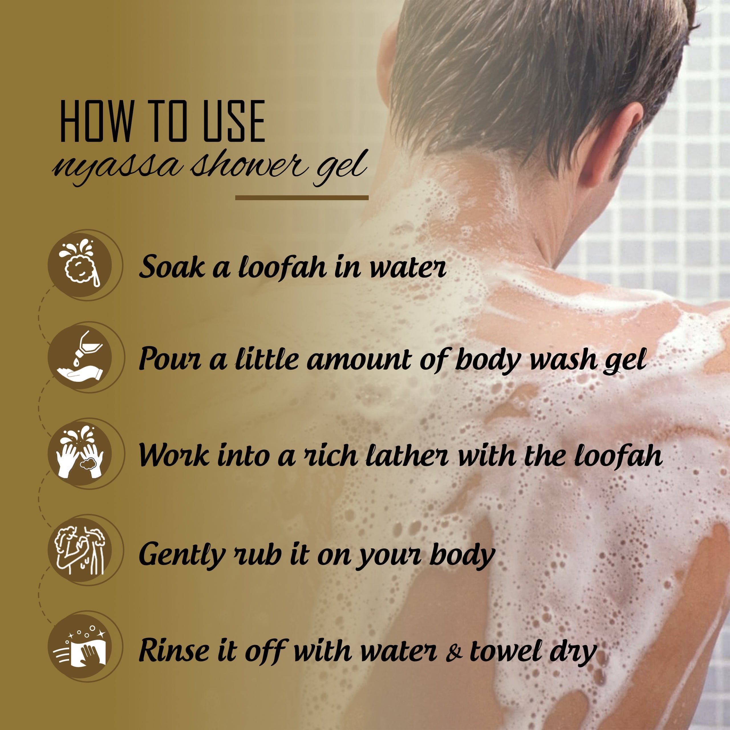 Silkening Mountain Musk Shower Gel With Organic Argan Oil And Rosehip Oil