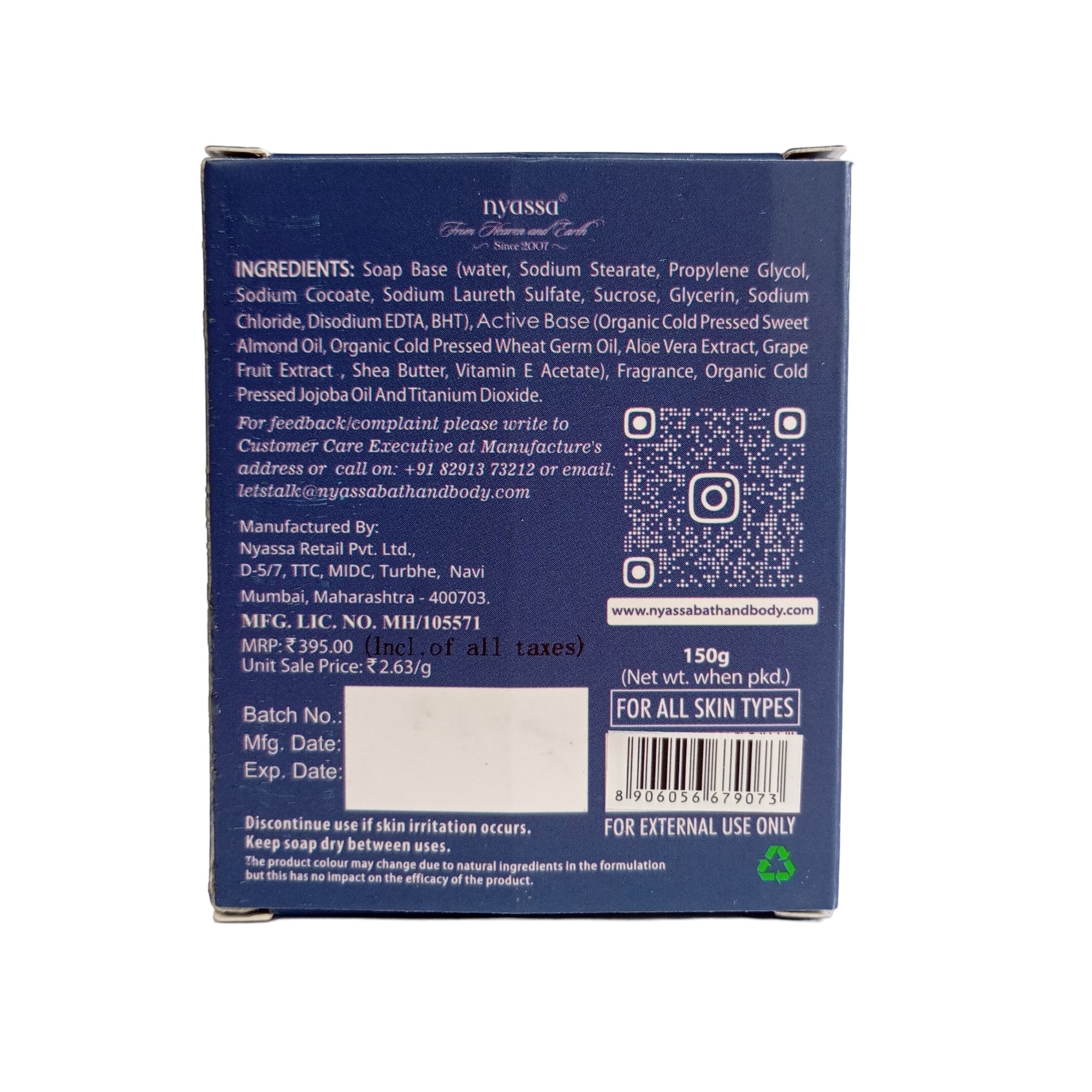 Raat ki Raani Handmade Soap 150gm