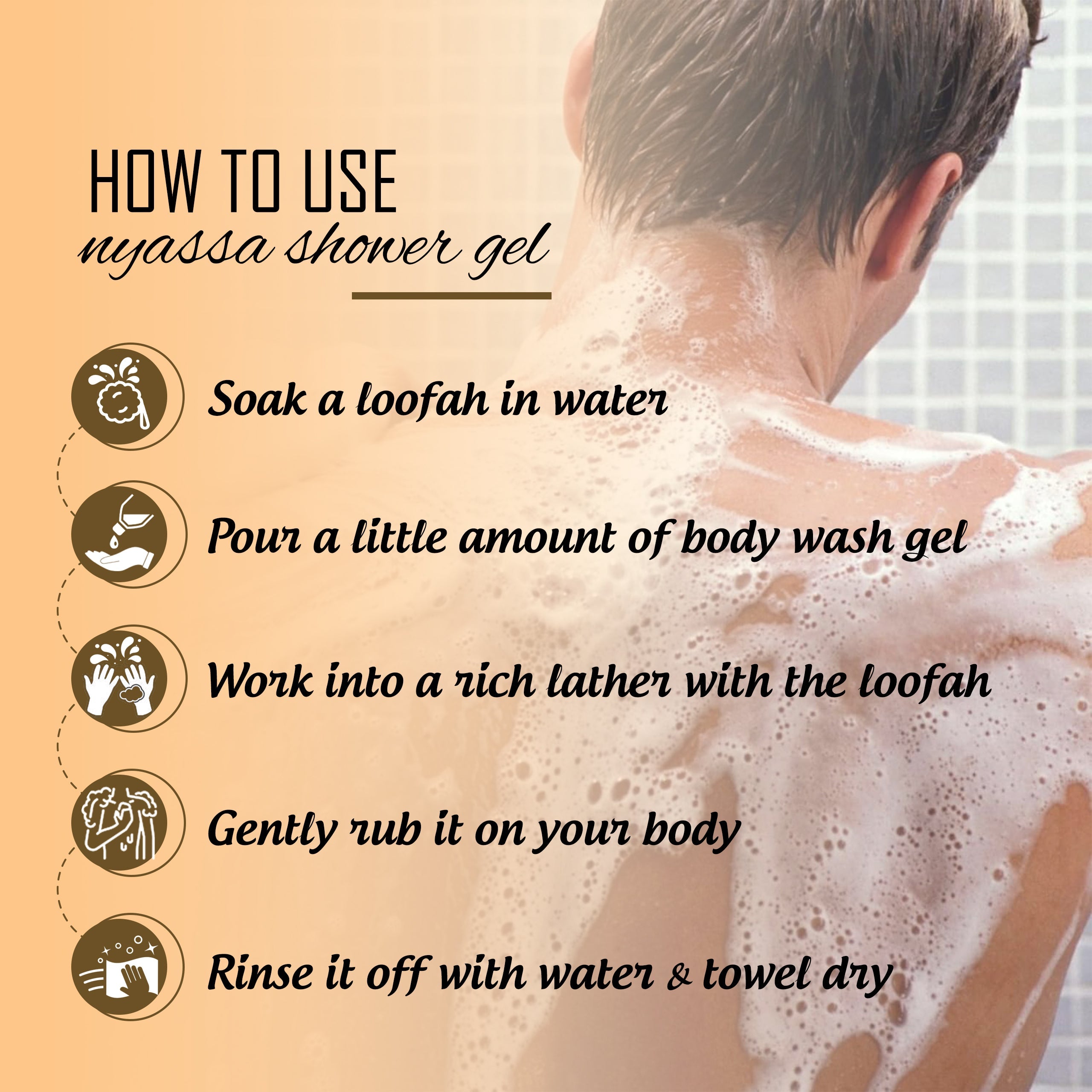 Calming Sacred Sandalwood Shower Gel With 6 Nourishing Actives 210ml