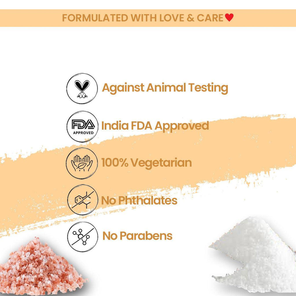 Sacred Sandalwood Bath Salt 220 GM - Nyassa