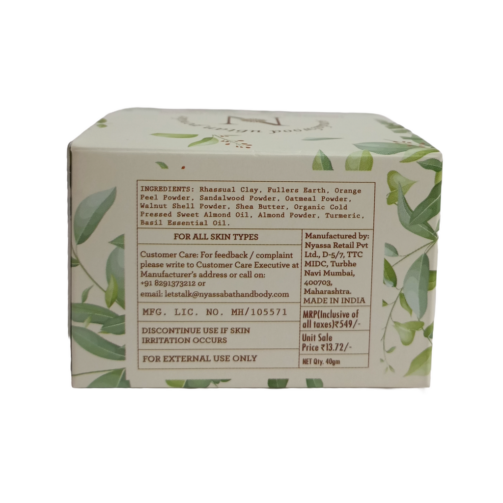 Natural Brightening And Clarifying Ubtan for Flawless Skin Face & Body 40gm