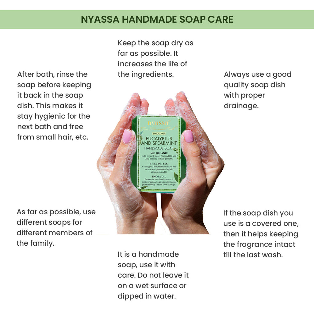 Eucalyptus & Spearmint Handmade Soap 150gms