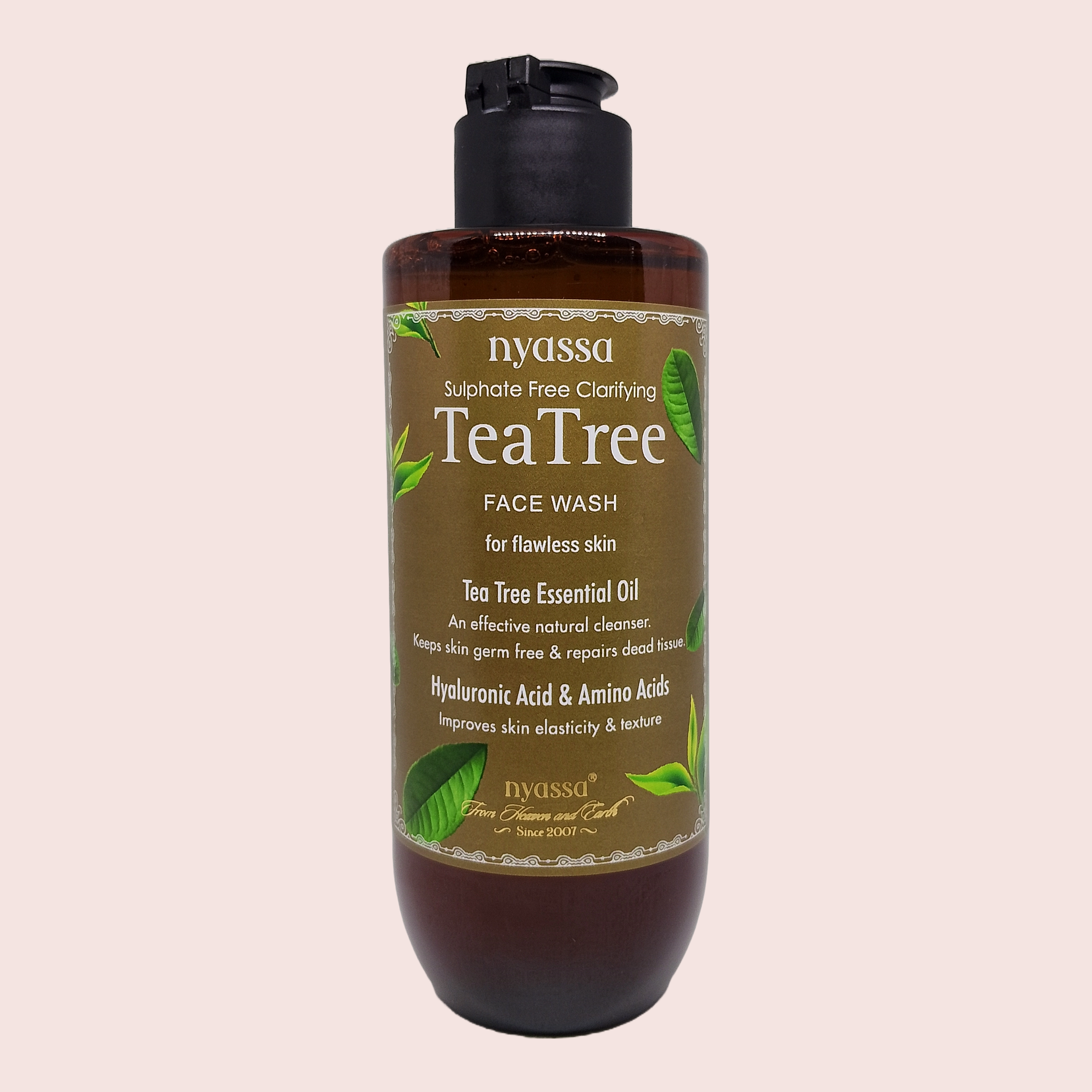 Sulphate Free Clarifying Tea Tree Face Wash for flawless skin 210ml