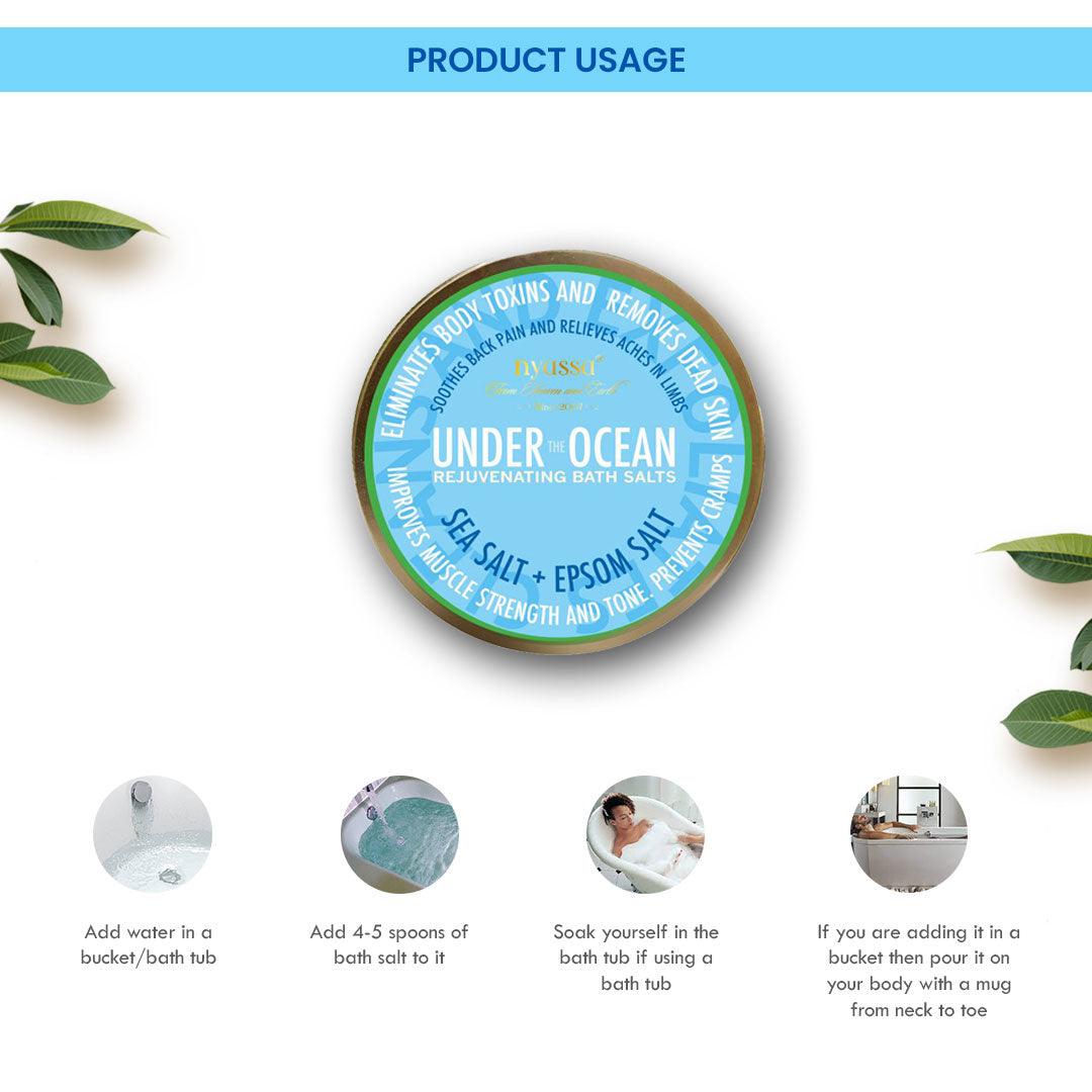 Under the Ocean Bath Salt 220 GM - Nyassa