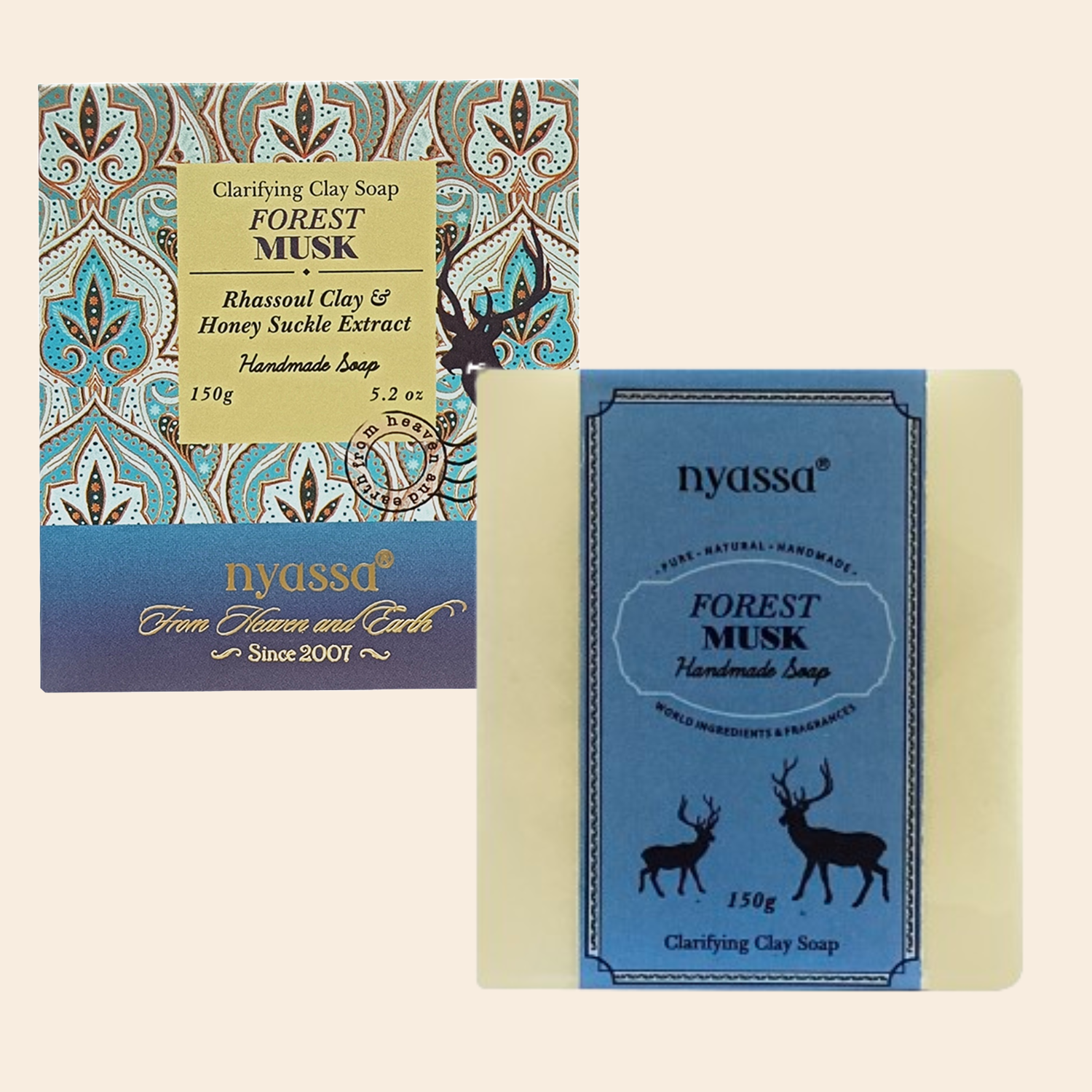 Forest Musk Handmade Soap 150gm