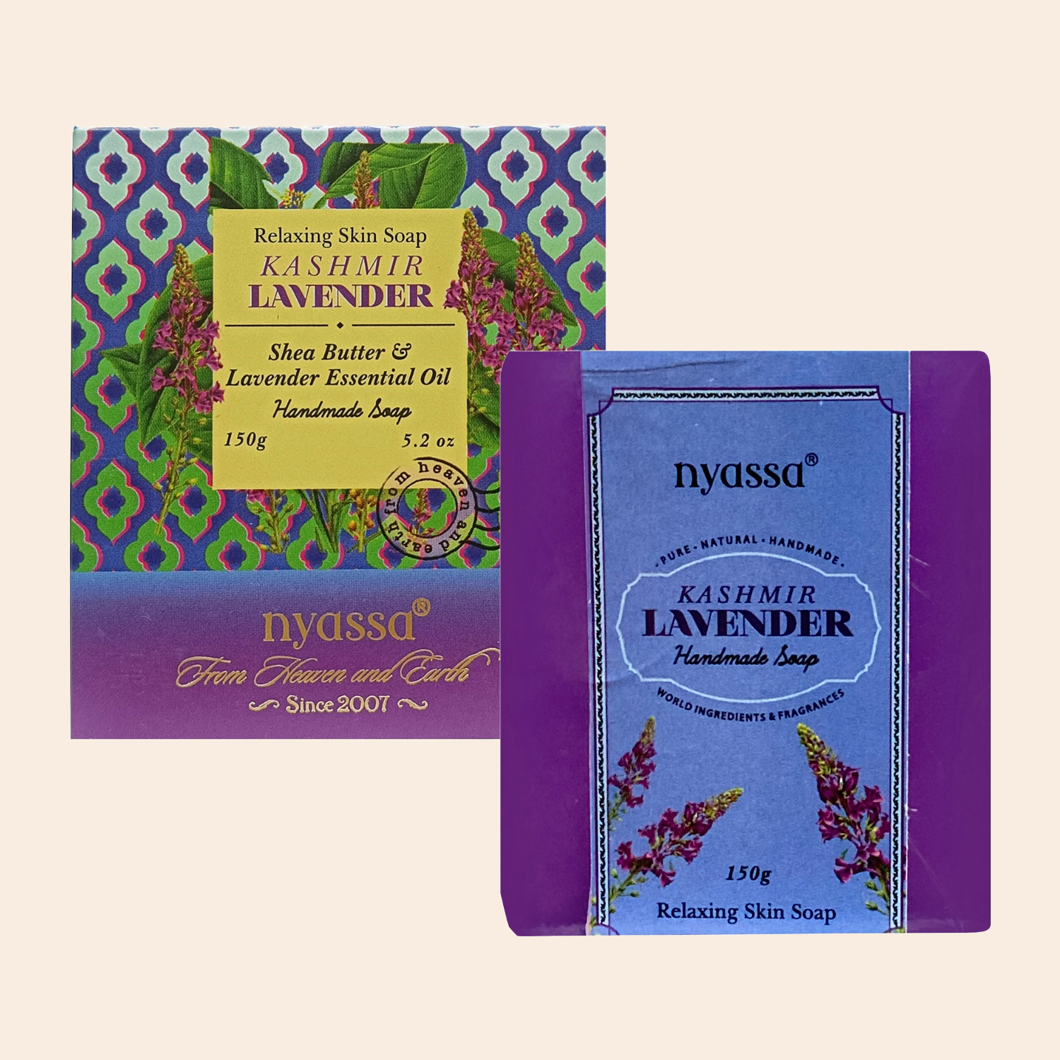 Kashmir Lavender Handmade Soap 150gm