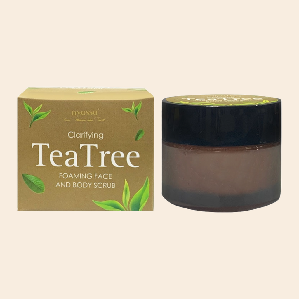 Clarifying Tea Tree Foaming Face and Body Scrub