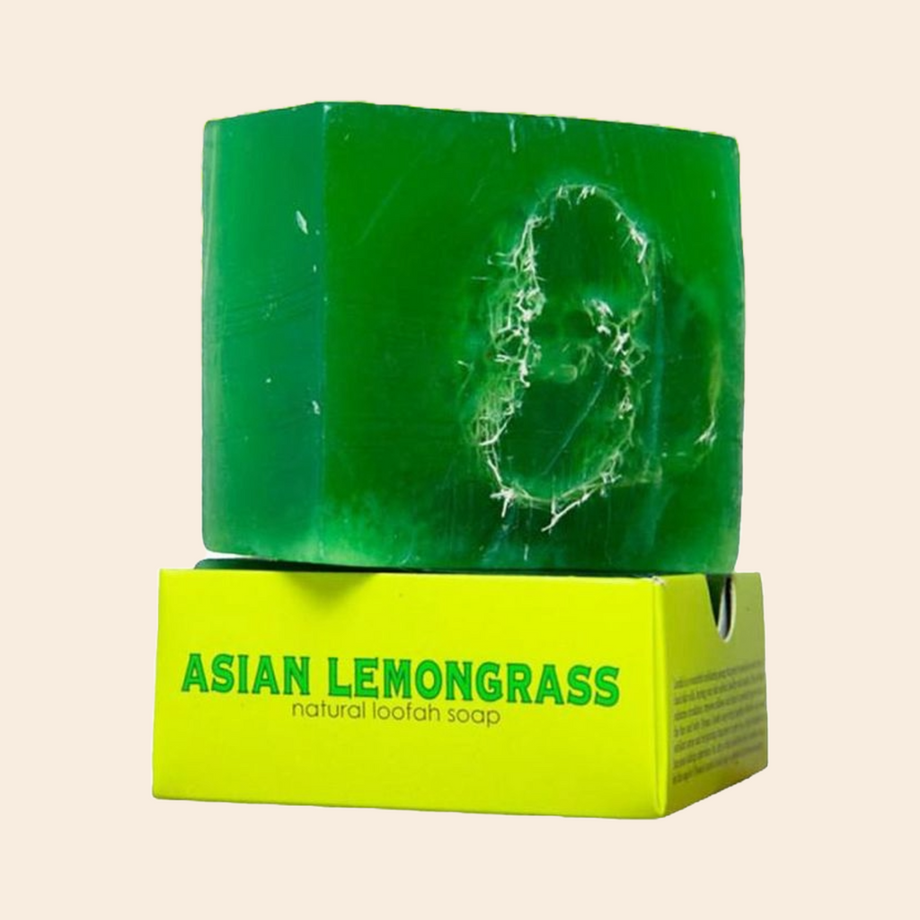 Asian Lemongrass Handmade Loofah Soap 150 gm