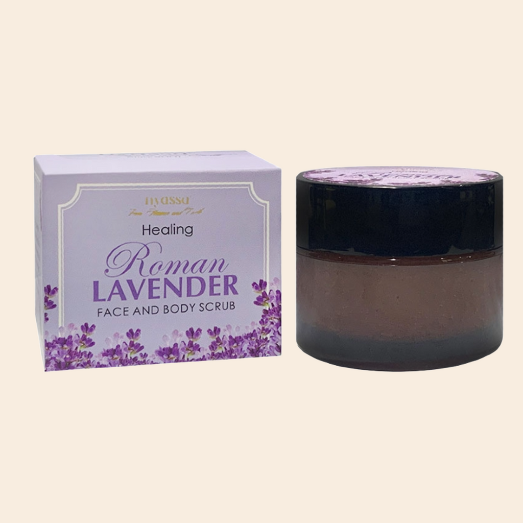 Roman Lavender Face and Body Foaming Scrub