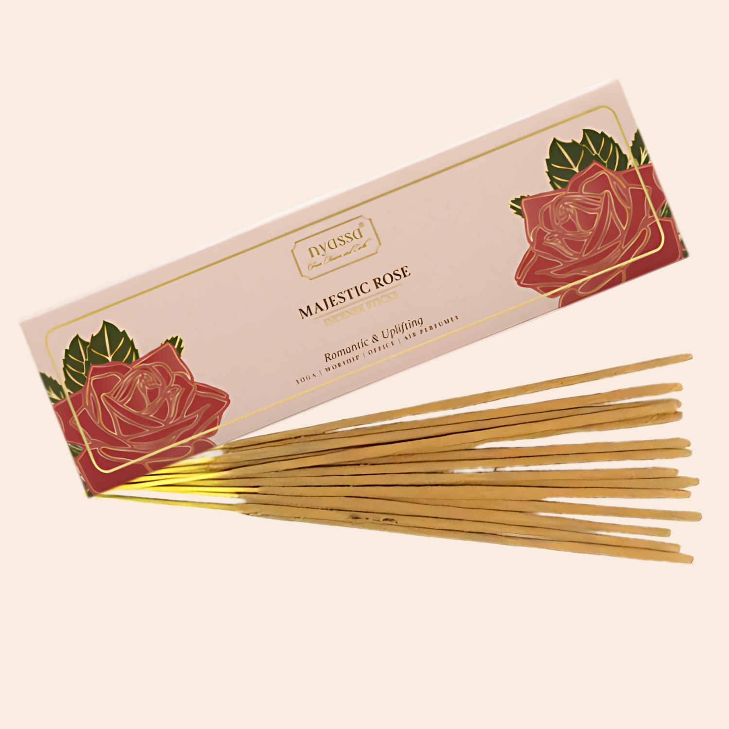 Majestic Rose Incense Stick (Romantic & uplifting)