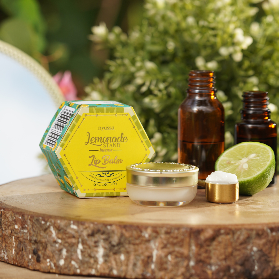 Lemonade Stand Intense lip balm with organic oil and vitamin E - 6gm