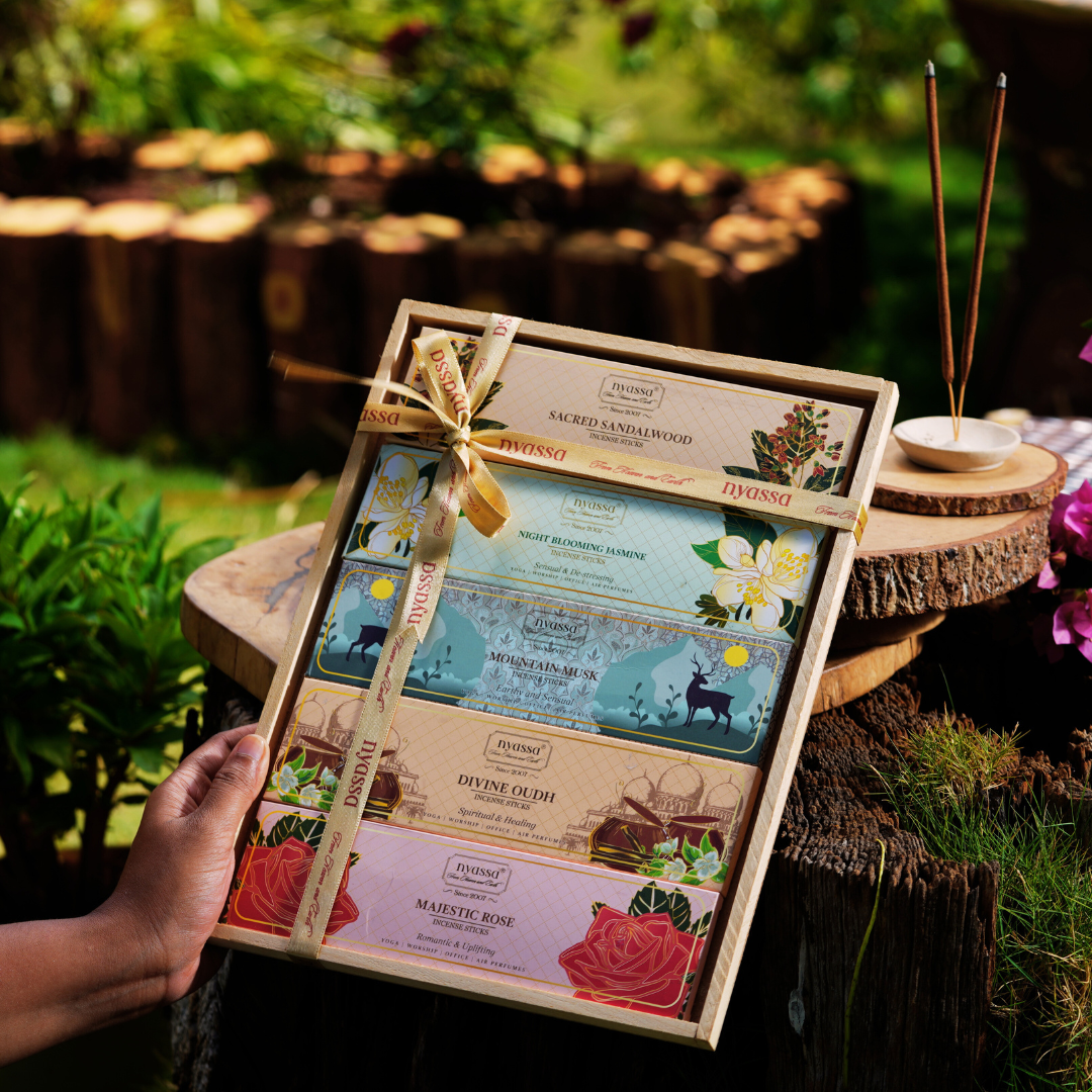 Set Of 5 Incense Stick Gift Set