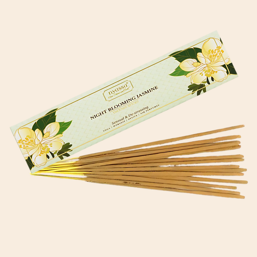Night Blooming Jasmine Incense Sticks  (Sensual & De-Stressing)
