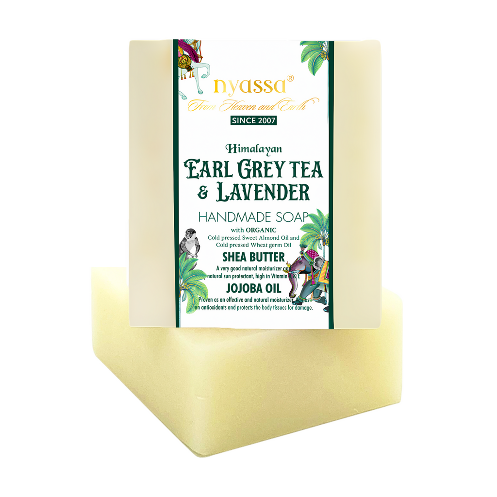 Earl Grey Tea & Lavender Handmade Natural Bathing Soap 150gm