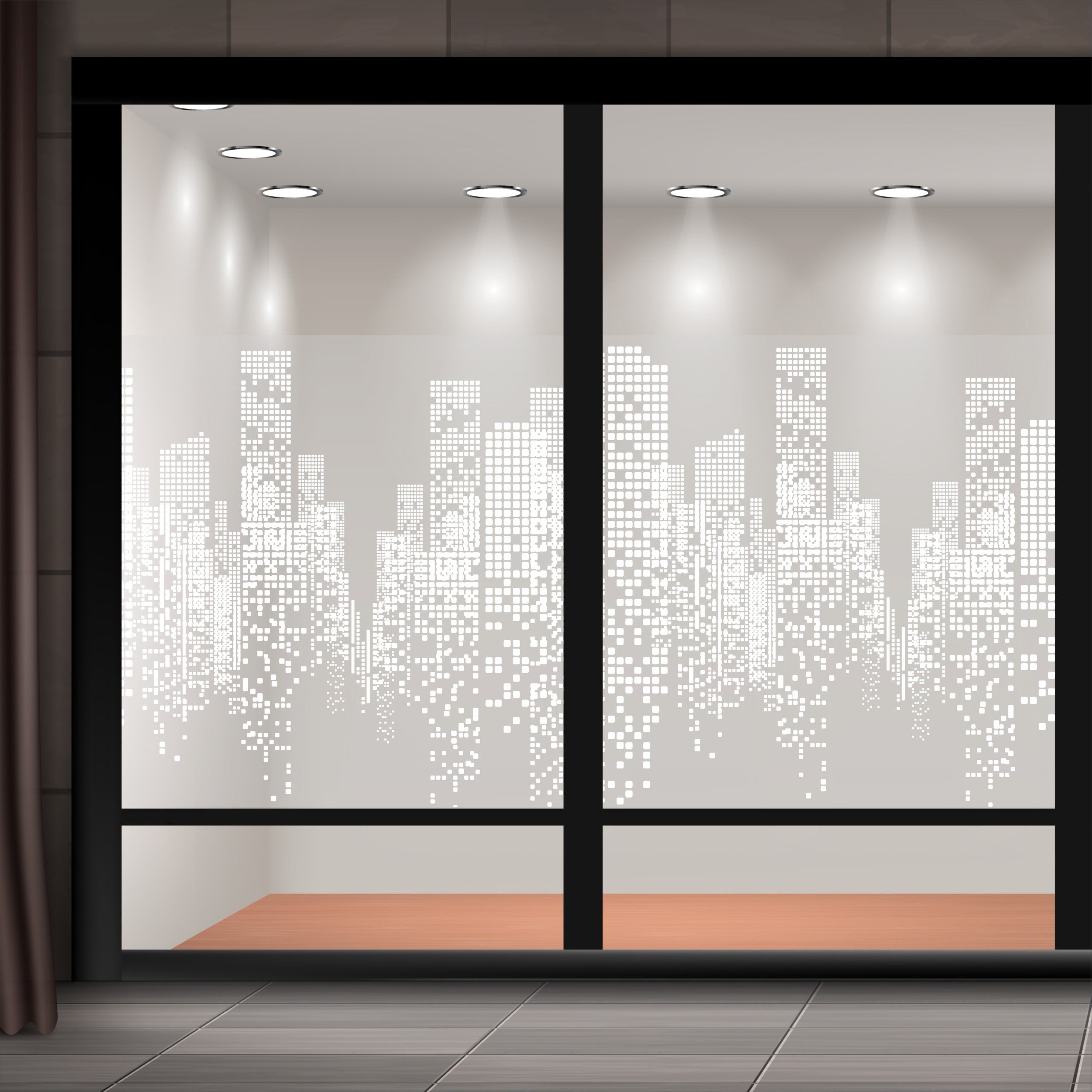 Self Adhesive Decorative Glass Films - 01