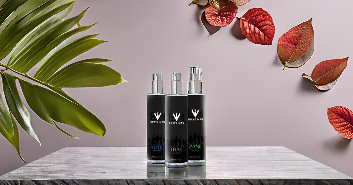 Perfume For Men BRAVOMAN Body Mist Combo Artic, Trail & Zane (120 ml x 3)