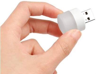 durReey Pack of 6 CUTE LIGHT mini USB Bulb Small Mini Portable | Bedroom Bathroom Camping Reading Sleeping Led Light  (Multicolor)