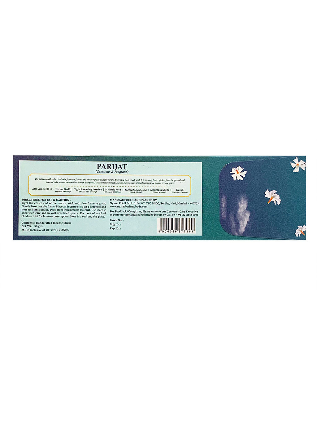 Parijat The Night Goddess Incense Stick (Sensuous & Fragrant)