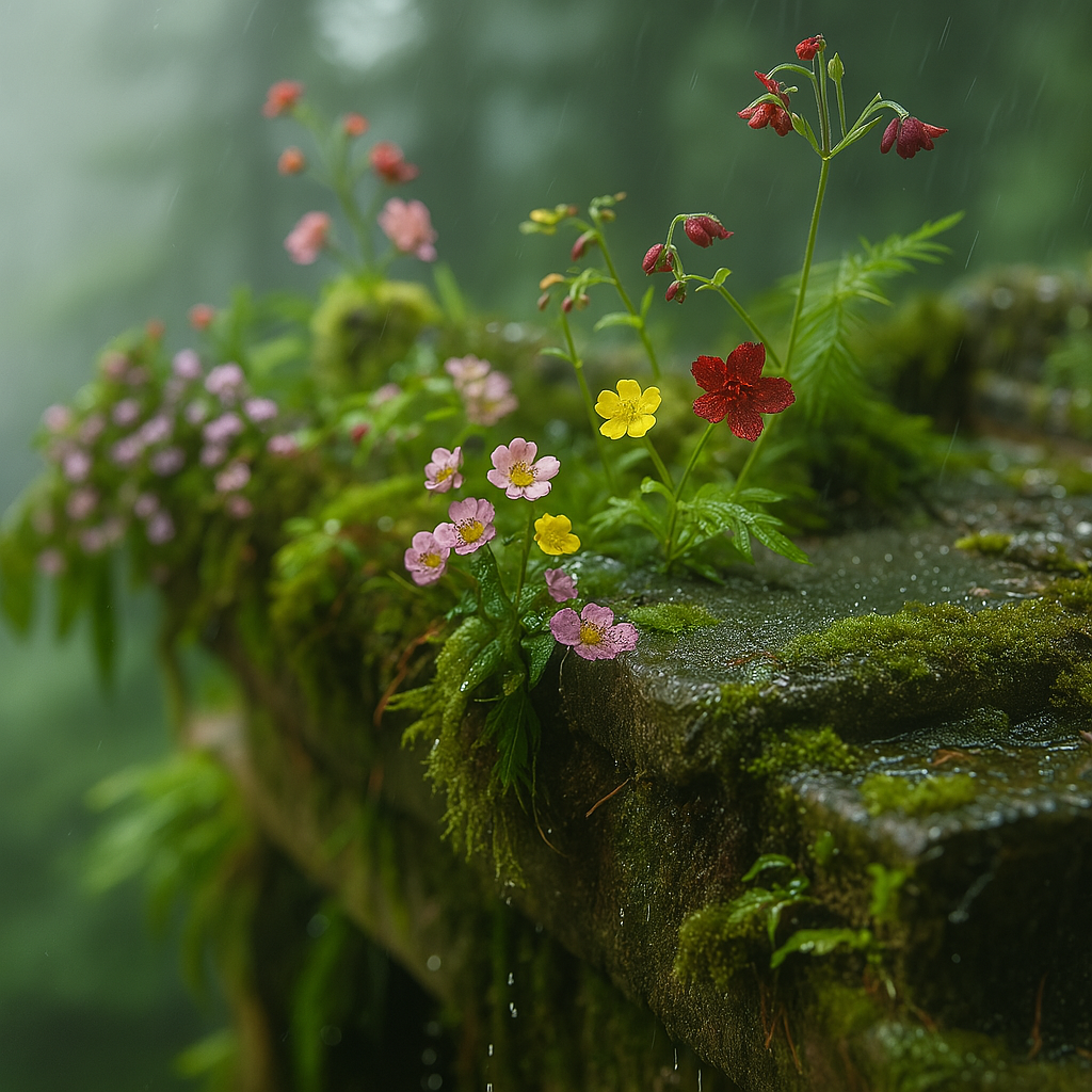 Melange of Wild Flowers In A Rain Forest Air Perfume 180ml