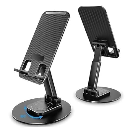 Two black phone holders with suction cups on a white background