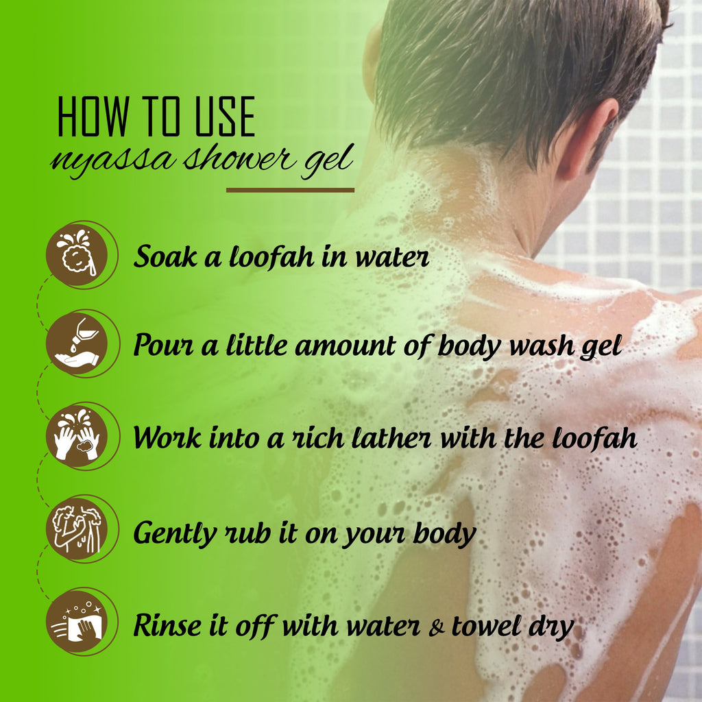 Soothing Moroccan Rose Shower Gel with 6 Nourishing Actives