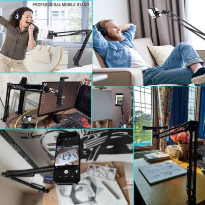 mobile stand, mobile holder, tripod, bedroom mobile holder, durReey, durreey