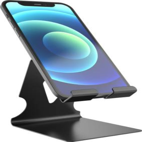 Universal Phone Stand With Cable Organizer Inbuilt Mobile Holder